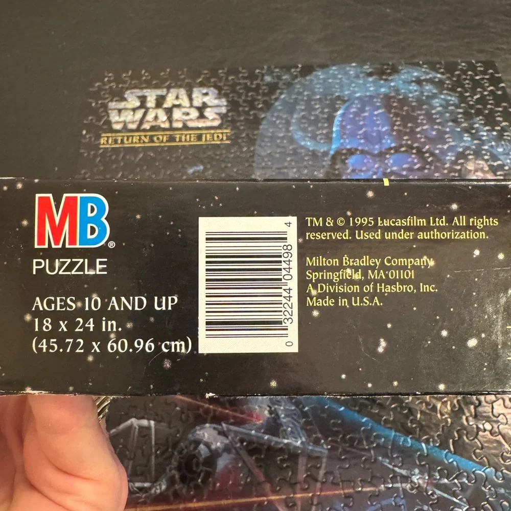 Star Wars Return of the Jedi 550 Piece Puzzle Vintage 1995